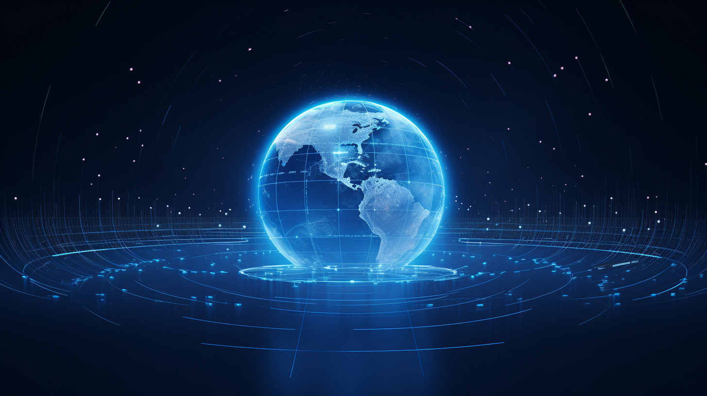 摄图网_600315956_banner_科技数据流地球模型（企业商用）